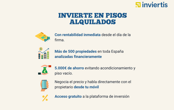 invierte en pisos alquilados