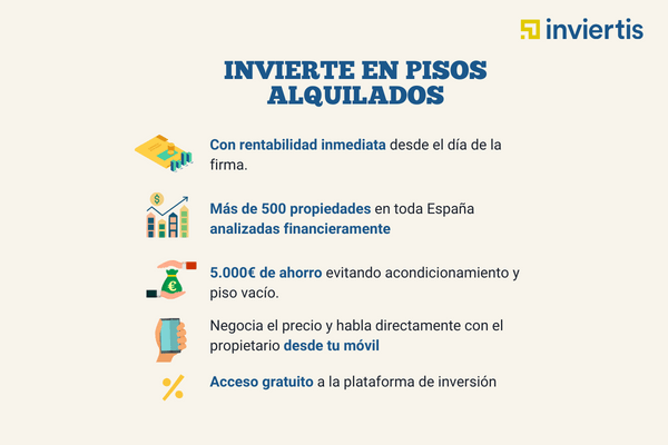 invierte en pisos alquilados